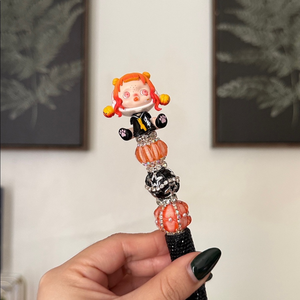 Ardent Youth- City Of Night Skullpanda Beaded Pen